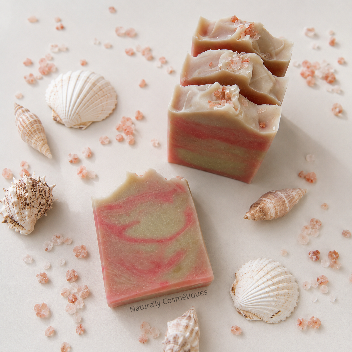 Savon Saponifié à Froid | Quartz rose