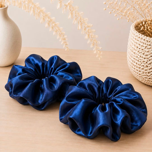 Chouchou bleu foncé