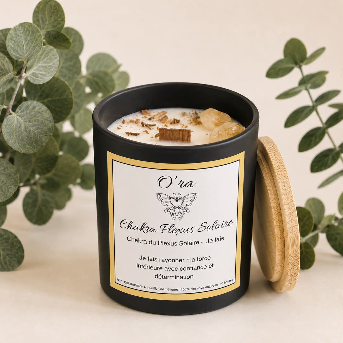 Bougie Chakra Plexus Solaire