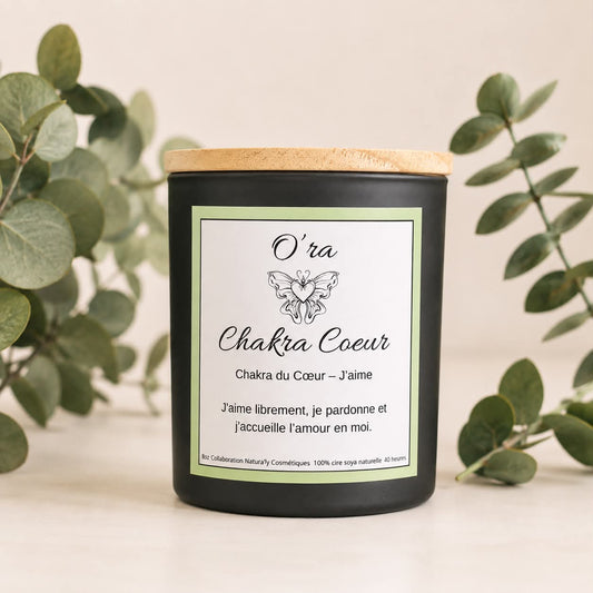 Bougie Chakra Cœur