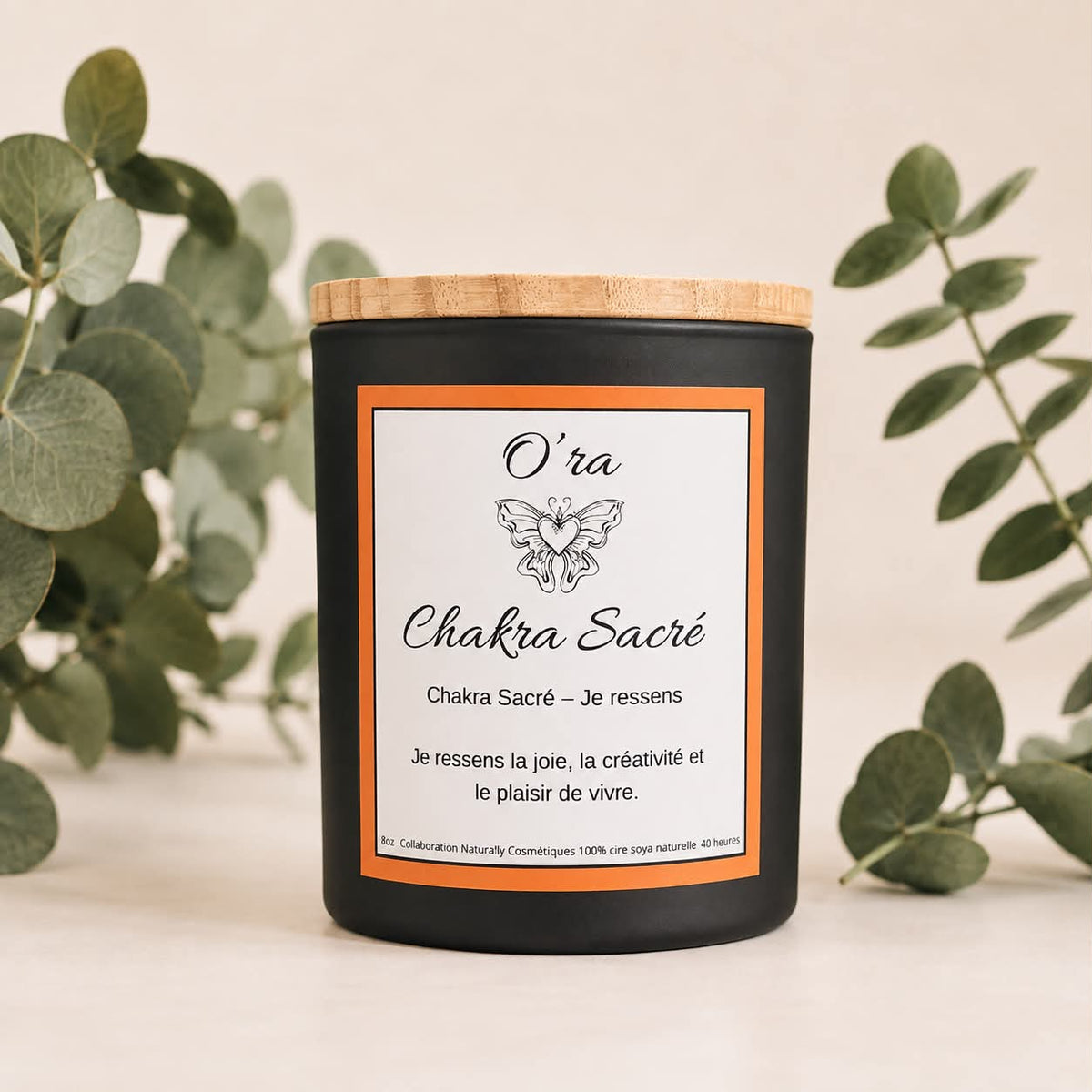 Bougie Chakra Sacré